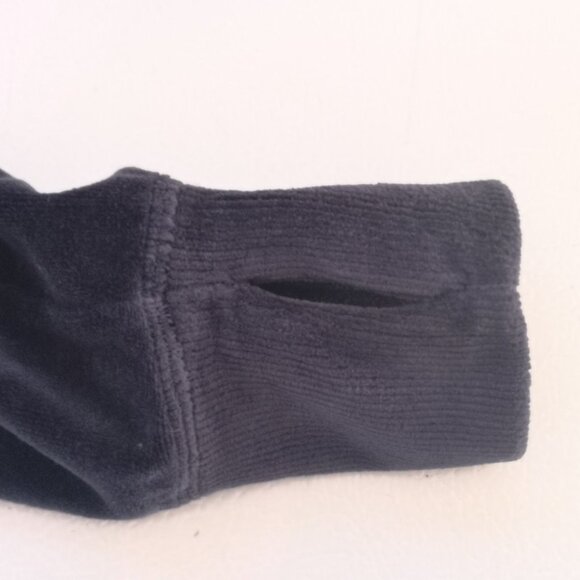 Calia by Carrie Underwood Ladies Size Large Navy Velour Long Sleeves Top - Picture 8 of 11